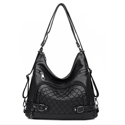 Women's Retro Shoulder Crossbody Backpack