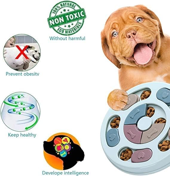 Dog Puzzle Toys,Dogs Food Puzzle Feeder Toys for IQ Training & Mental Enrichment,Dog Treat Puzzle