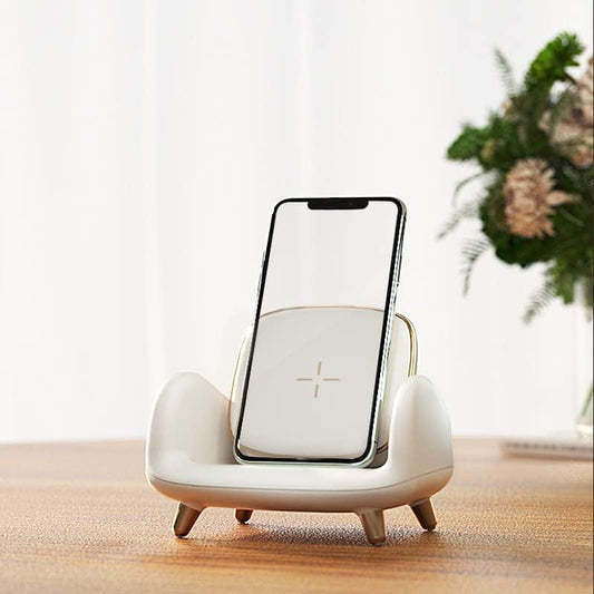 15W Wireless Charger, 2 in 1 Sofa Chair Wireless Charger and Phone Holder, Qi-Certified