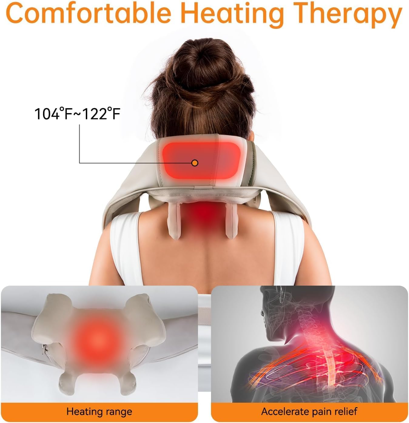 HEATED ELECTRIC NECK MASSAGER