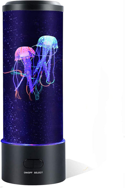 Jellyfish Lamp Led Jellyfish Aquarium Lava Lamp Night Light Colorful Color Changing