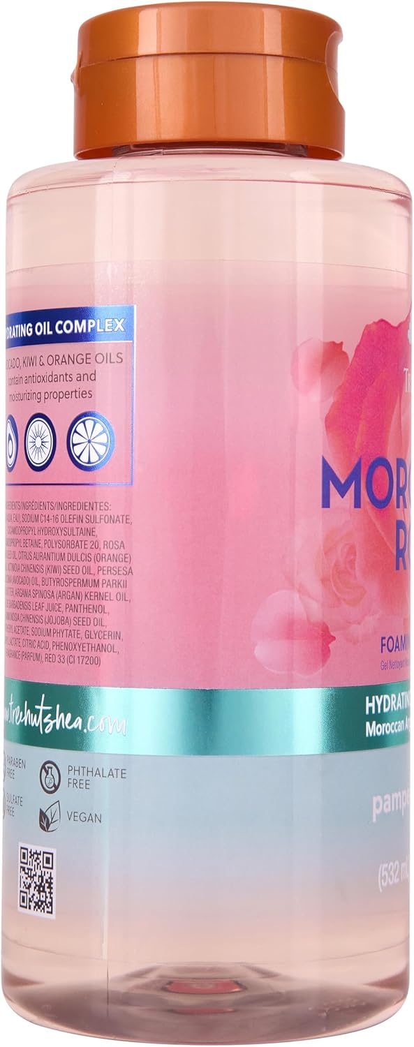 Moroccan Rose Nourishing & Moisturizing Foaming Gel Wash