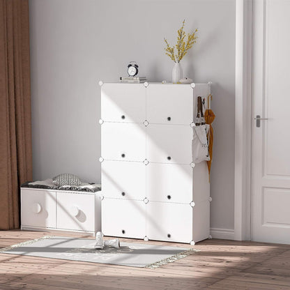 Shoe Storage Cabinet with Door Expandable