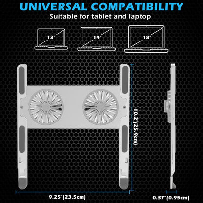 NALACAL Laptop Stand Laptop Cooling Pad For Desk (TYPE-C)