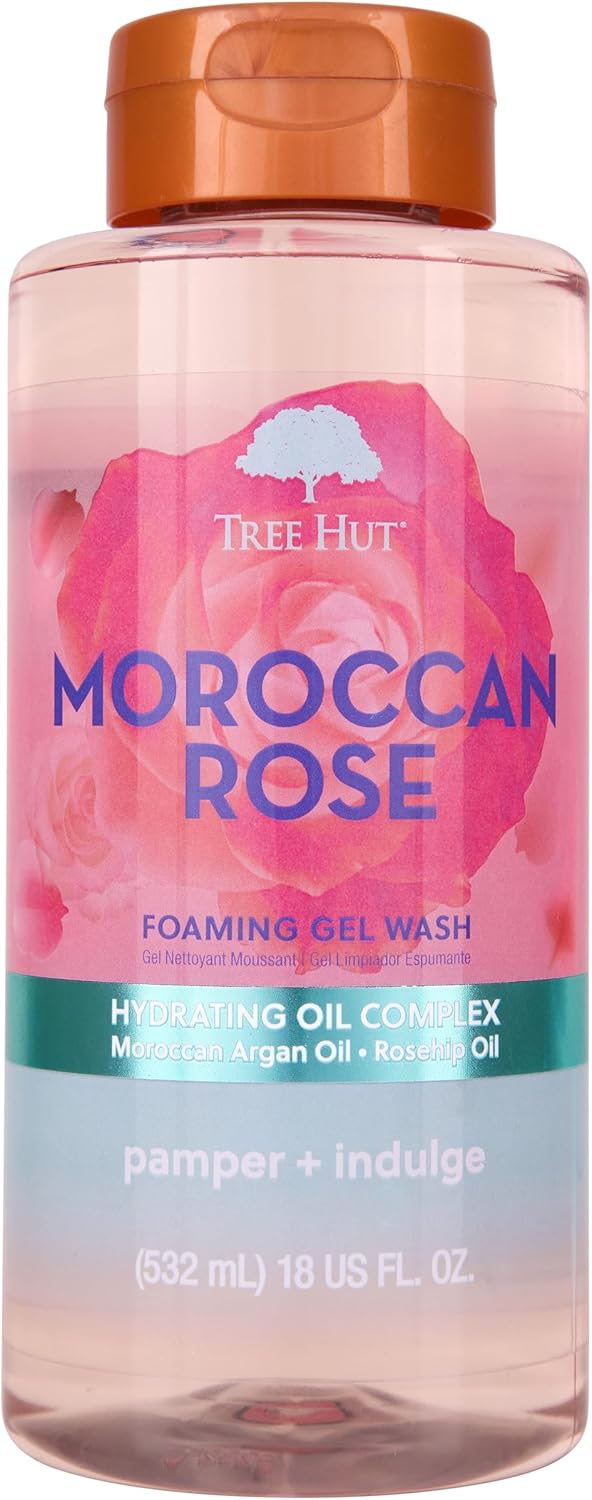 Moroccan Rose Nourishing & Moisturizing Foaming Gel Wash